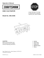 Preview for 1 page of Craftsman 486.24206 Operator'S Manual