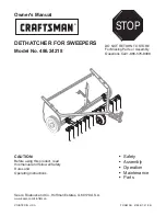 Craftsman 486.24218 Owner'S Manual предпросмотр