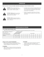 Preview for 9 page of Craftsman 486.24227 Operator'S Manual