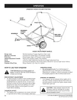 Preview for 10 page of Craftsman 486.242291 Operator'S Manual