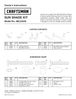 Craftsman 486.24240 Owner'S Manual preview