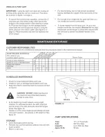 Preview for 9 page of Craftsman 486.24320 Owner'S Manual