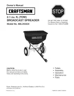 Craftsman 486.243234 Owner'S Manual preview