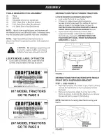 Предварительный просмотр 5 страницы Craftsman 486.244412 Operator'S Manual