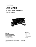 Craftsman 486.24494 Owner'S Manual preview