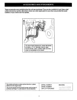 Предварительный просмотр 5 страницы Craftsman 486.24506 Operator'S Manual