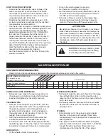 Preview for 8 page of Craftsman 486.245315 Owner'S Manual