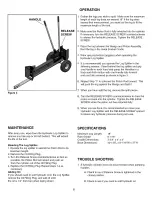 Preview for 6 page of Craftsman 486.24540 Owner'S Manual