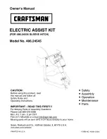 Craftsman 486.24545 Owner'S Manual preview