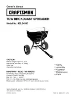 Craftsman 486.24595 Owner'S Manual preview