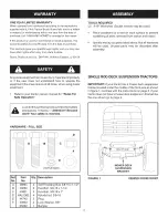 Preview for 2 page of Craftsman 486.24598 Owner'S Manual