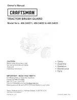 Preview for 1 page of Craftsman 486.246211 Owner'S Manual