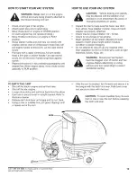 Предварительный просмотр 19 страницы Craftsman 486.24707 Operator'S Manual