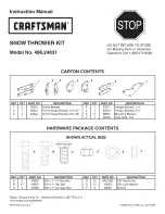 Craftsman 486.24831 Instruction Manual preview