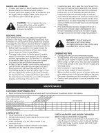 Предварительный просмотр 27 страницы Craftsman 486.248371 Operator'S Manual