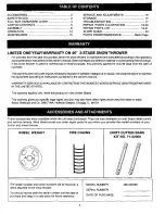 Preview for 2 page of Craftsman 486.248460 Owner'S Manual