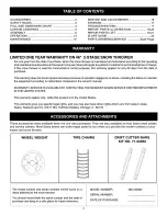 Предварительный просмотр 2 страницы Craftsman 486.248462 Owner'S Manual