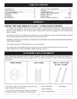 Preview for 2 page of Craftsman 486.248463 Owner'S Manual