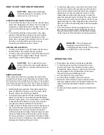 Preview for 16 page of Craftsman 486.248463 Owner'S Manual