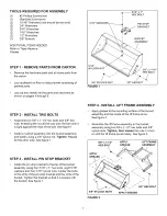 Предварительный просмотр 7 страницы Craftsman 486.24847 Owner'S Manual