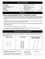 Preview for 2 page of Craftsman 486.24853 Owner'S Manual