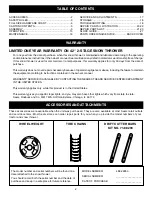 Preview for 2 page of Craftsman 486.248531 Owner'S Manual