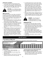 Preview for 16 page of Craftsman 486.248531 Owner'S Manual