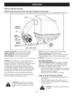 Предварительный просмотр 18 страницы Craftsman 486.25012 Operator'S Manual