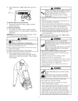 Preview for 11 page of Craftsman 500.676620 Operator'S Manual