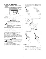 Preview for 12 page of Craftsman 500.676620 Operator'S Manual