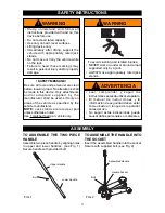 Preview for 3 page of Craftsman 50136 Operator'S Manual