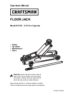 Preview for 1 page of Craftsman 50138 Operator'S Manual