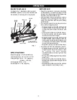 Preview for 4 page of Craftsman 50138 Operator'S Manual