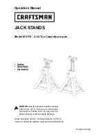 Preview for 9 page of Craftsman 50138 Operator'S Manual