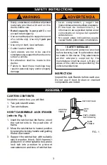 Preview for 3 page of Craftsman 50159 - 3 Operator'S Manual