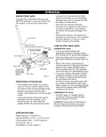 Preview for 4 page of Craftsman 50239 Operator'S Manual