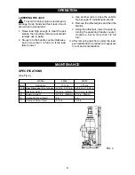 Preview for 6 page of Craftsman 50284 Operator'S Manual