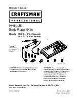 Предварительный просмотр 1 страницы Craftsman 50347 Operator'S Manual