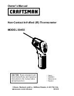 Preview for 1 page of Craftsman 50455 Owner'S Manual