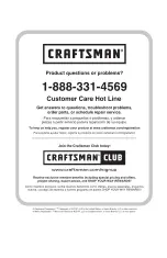 Preview for 28 page of Craftsman 5166 Operator'S Manual