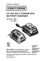 Preview for 1 page of Craftsman 5335 Operator'S Manual