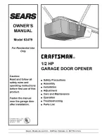 Craftsman 53479 Owner'S Manual preview