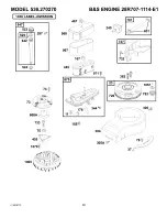 Preview for 58 page of Craftsman 536.270270 Operator'S Manual