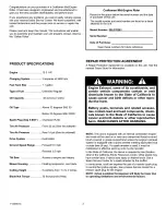 Preview for 3 page of Craftsman 536.270281 Operator'S Manual