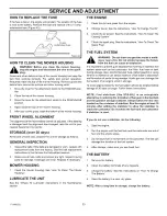 Предварительный просмотр 33 страницы Craftsman 536.270282 Operator'S Manual