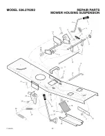 Предварительный просмотр 44 страницы Craftsman 536.270282 Operator'S Manual