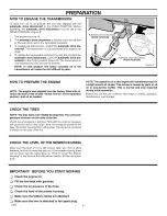 Preview for 9 page of Craftsman 536.270340 Operator'S Manual