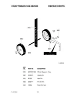 Предварительный просмотр 23 страницы Craftsman 536.292523 Operator'S Manual