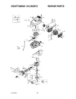 Предварительный просмотр 25 страницы Craftsman 536.292523 Operator'S Manual