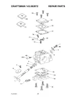 Предварительный просмотр 28 страницы Craftsman 536.292523 Operator'S Manual